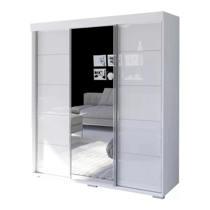 Modern Wooden Bedroom Sliding Door Wardrobe Furniture