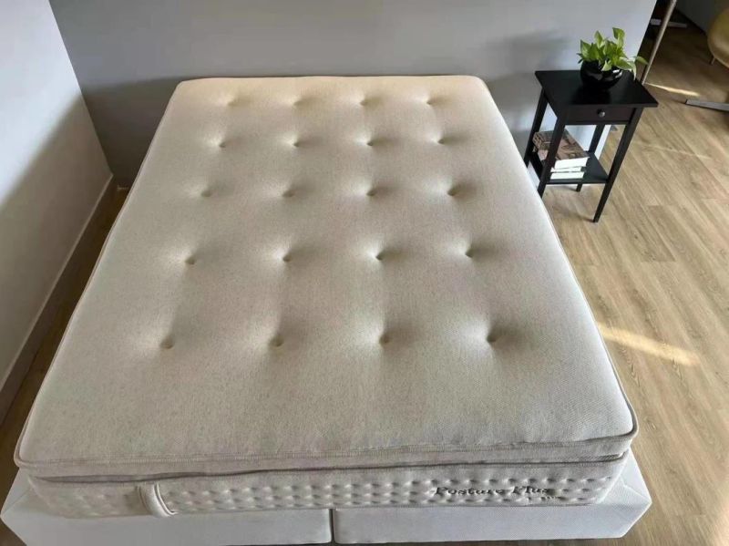 Wholesale Latex Pocket Spring Mattress for Home Single Size Bed