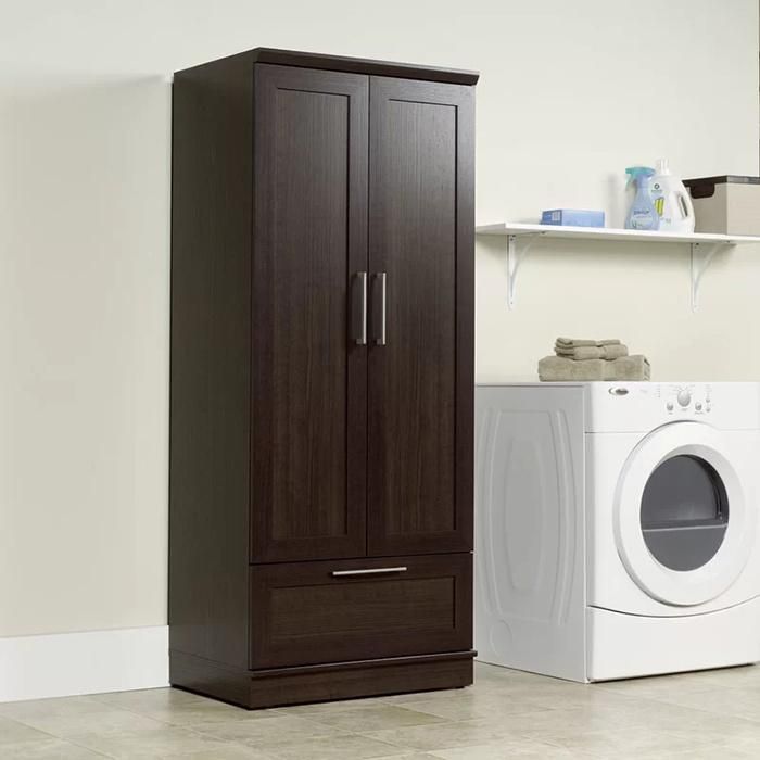 Wholesale Melamine MDF Wooden Bedroom Wardrobe (HF-WF05131)