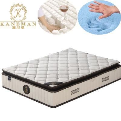 Luxury Cheap Price Pillow Top Spring Mattress Roll in a Box