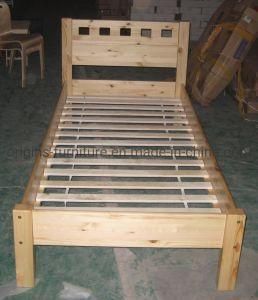 Home Furniture Solid Wood Single Bed Frame Pine Bed