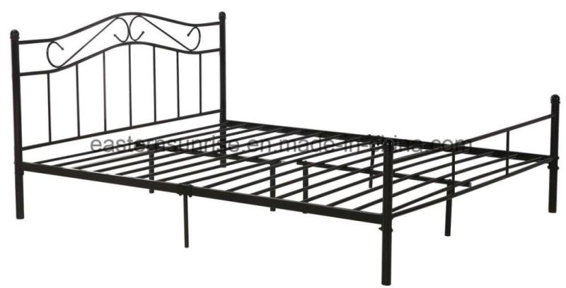 Indoor Home Furniture Metal Queen Size Bed