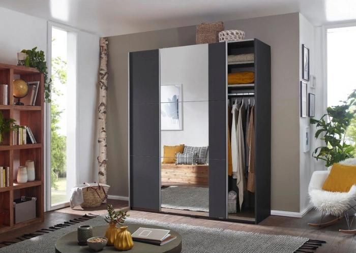 Wholesale MDF Sliding Door Storage Clothes Wardrobe Closet for Bedroom Furniture
