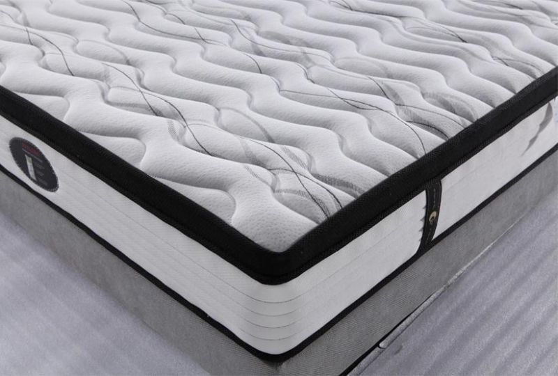 Medium Soft Promotion Full Size Euro Top Pocket Spring Mattress