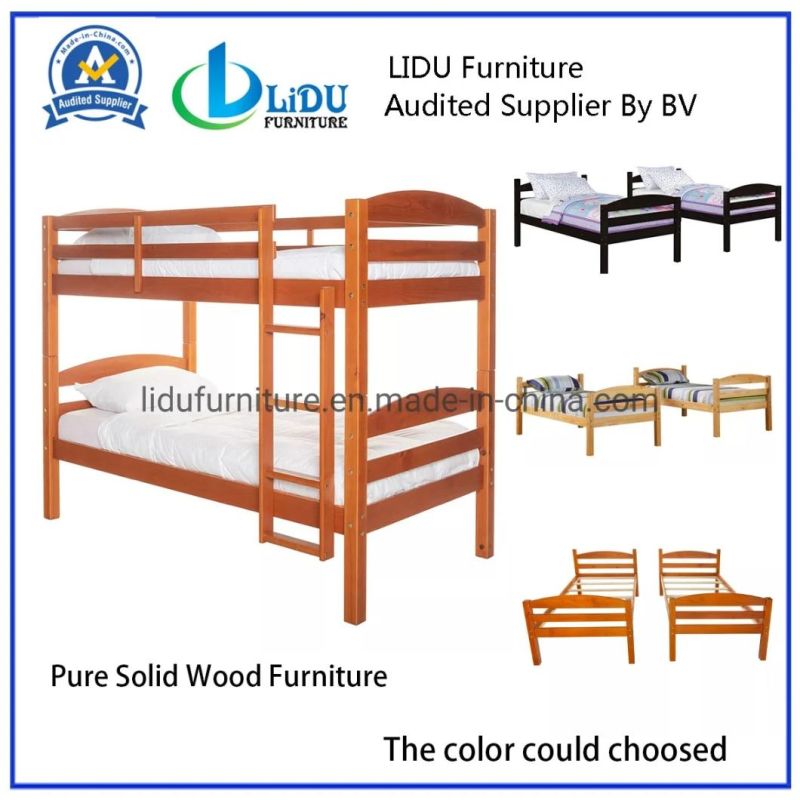 White Bed Frame Wood Platform Bed with Headboard Slatted Footboard