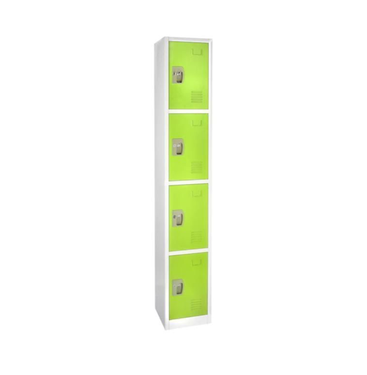 Gdlt Office Furniture 4 Door Locker Cam Lock Metal Lockers for Gym School Home