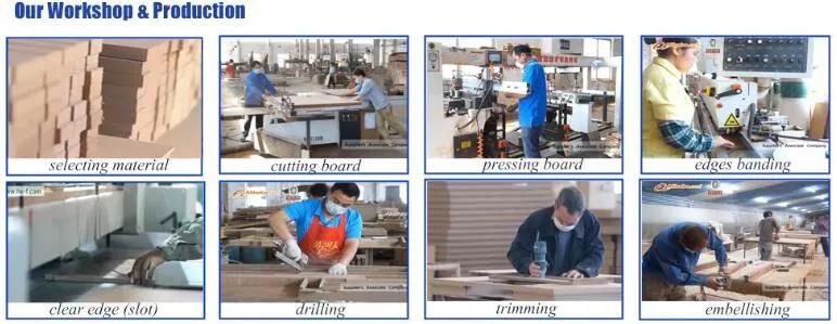 New Design Melamine MDF Living Room Home Furniture Bed (UL-L604)