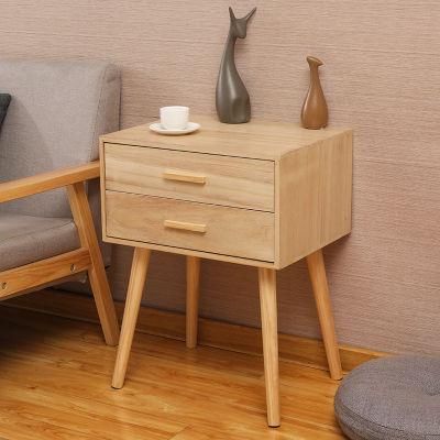 Nova Lacquer Finish 4 Leg Bedside Table Cabinet