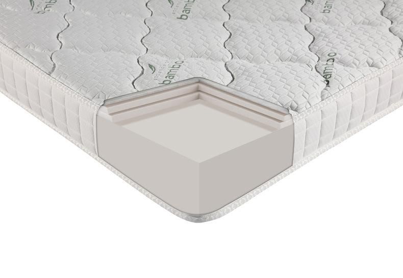 Factory Cheap Comfort Bamboo Fabric Firm High Density Foam Mattress Roll up in a Box