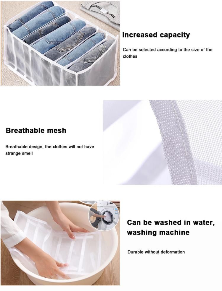 Clothes Pants Underwear Storage Box Foldable Wardrobe Clothes Organizer