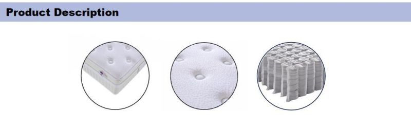 5 Star Hotel Soft Foam Euro Top Mattress Compressed All Size