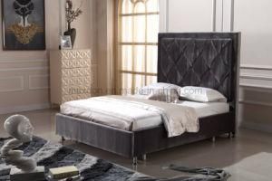 Hot Selling Modern Furniture Bedroom Sleeping System Fabric Bed