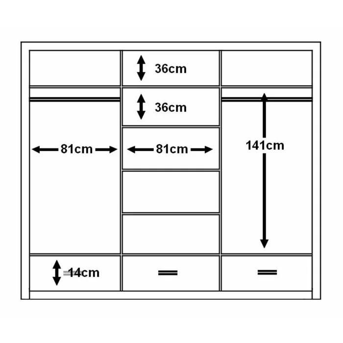 MDF Home Furniture Bedroom Wooden Wardrobe Sliding Door Design Closet (HF-WB72)