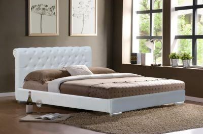Huayang Top Seller Modern Double Bed Bedroom Furniture King Bed with Storage King Bed