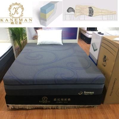 Premium Cool Gel Memory Foam Mattress Vacuum Roll in a Box
