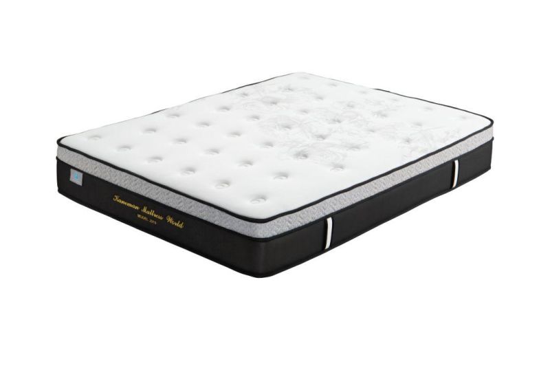 King Size Latex Foam Sleepwell Bed Hotel Pocket Spring Mattress in a Box for Sale