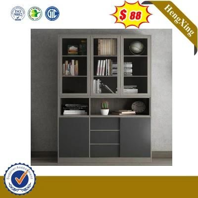 Simple Design Modern Home Glass Doors Office Furniture Filing Storage Cabinet Wardrobe Wooden Kitchen Cabinets