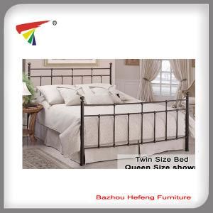 Elegant Romatic Bedroom Metal Bed Frame (HF039)