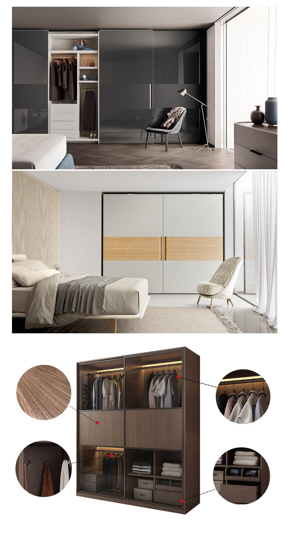 Classic Walkin Wardrobe Wooden Cabinet Bedroom Furniture