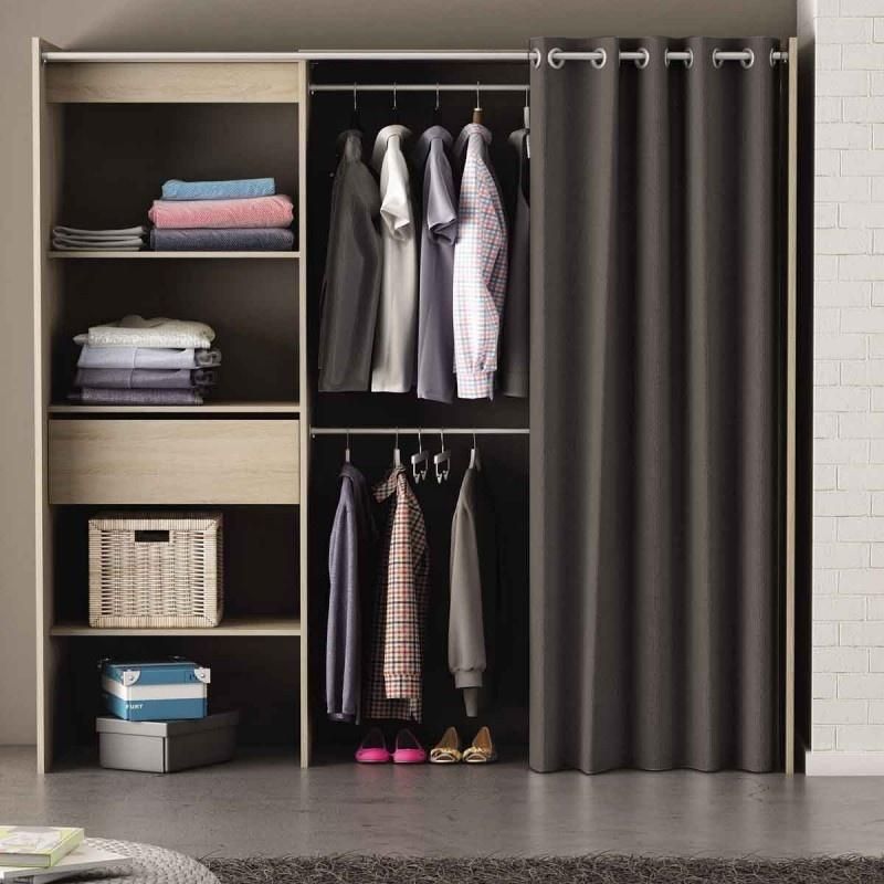 Modern Portable Bedroom Wooden Designer Cloth Closet Wardrobe