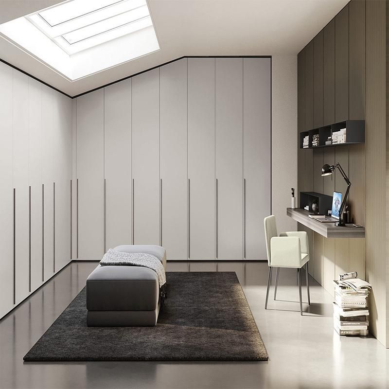 Modern Unique Customized Bedroom Furniture Hinged Door Wardrobe