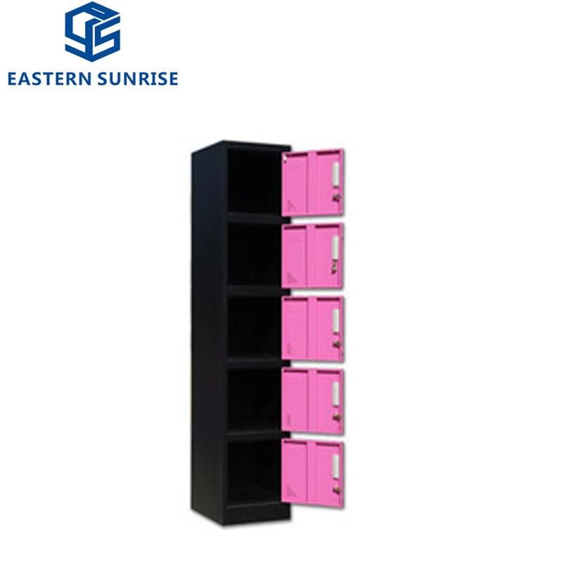 Luoyang Eastern Sunrise Metal Storage Cabinet 5 Doors Wardrobe