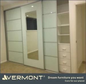 Environment Friendly Fitted Bedroom Wardrobes Flat Pack (Vt-WRB018)