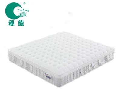 Bedroom Furniture Euro-Top Memory Foam Bread Pocket Spring Mattress