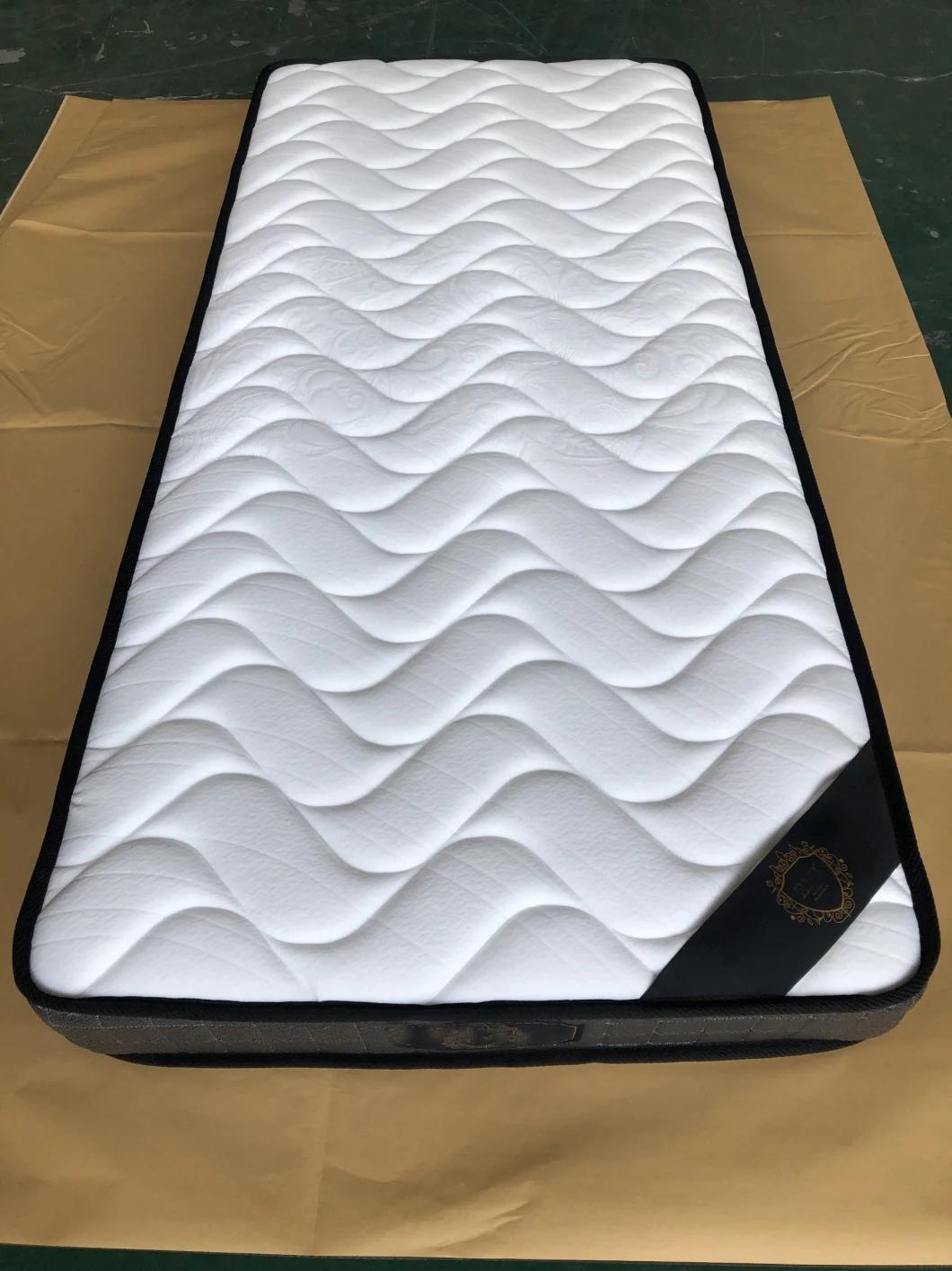 Matelas 15cm Roll up Promotion Cheap Single Size Bonnell Spring Mattress