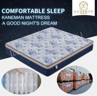 Elegant Pocket Spring Mattress Memory Foam Compressed Mattress