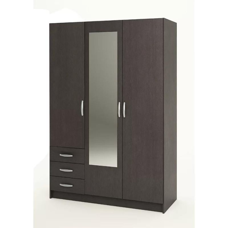 Modern Stylish Home Furniture Bedroom High Quality Hinged Door Wardrobe