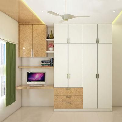 Custom Kids Children Small Laminate Wood Bedroom Wardrobe Furniture Design