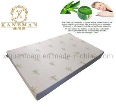 OEM 8inch Aloe Vrea High Density Foam Mattress Rolled Packing