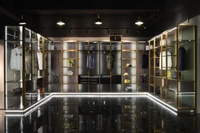 Luxury Modern Minimalist Style Wardrobe for Villa and Large-Size Apartment