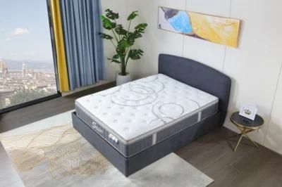 Foam Box 3 Zone Pocket Spring Coil Home Hotel Bedding Memory Foam Mattress