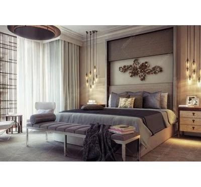 Luxury and Artist Style Apartment Hotel Bedroom Furniture Sets for Sale