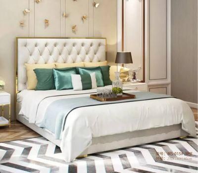 Wooden Furniture Wooden Bed Modern Bedroom Bed Mattress Bed