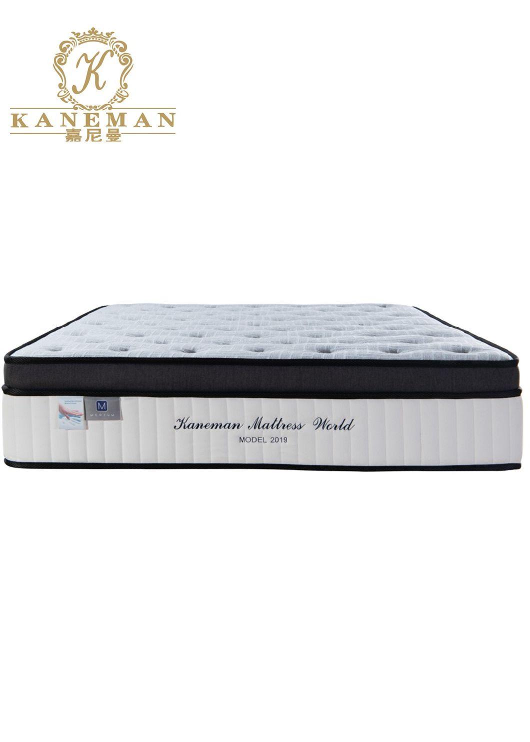 13 Inch Hotel Pocket Spring Visco Cooling Gel Memory Foam Mattress