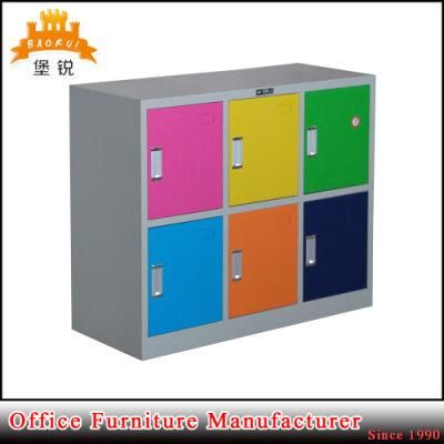 as-114 Kd 6 Door Iron Kids Cabinet Metal Locker