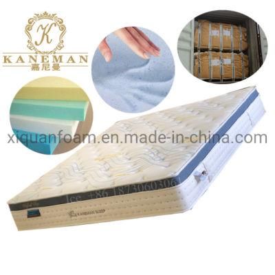 Customized Firm Spring Mattress Memory Foam Bed Mattress King Size