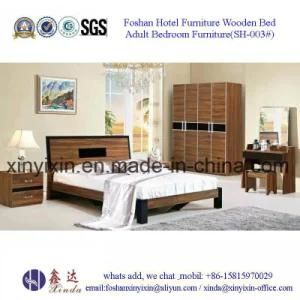 Easy Assembled Bedroom Sets Furniture Wooden Bed (SH-003#)
