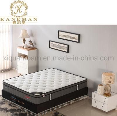 Compressed 10inch Bed Mattress Pocket Spring Rolled Mattress in a Box