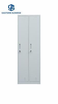 Metal Wardrobe with 2 Doors for Office/Gym/School