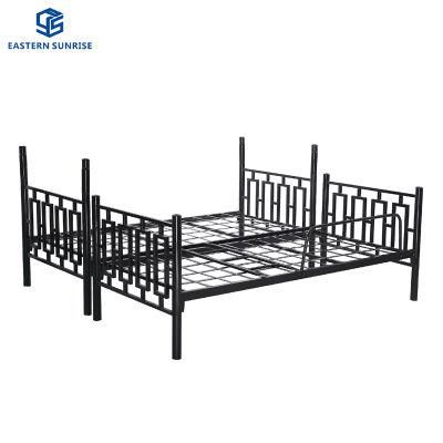 Army Staff Double Decker Layer Steel Iron Metal Bunk Bed