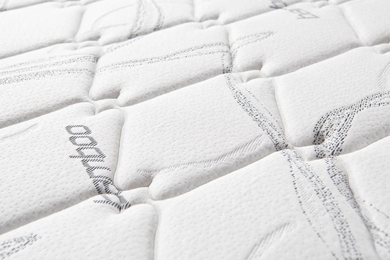 on Line Wholesale Hot Selling Luxury Euro Top 34cm Thick Coil Pocket Spring Mattress Sleep