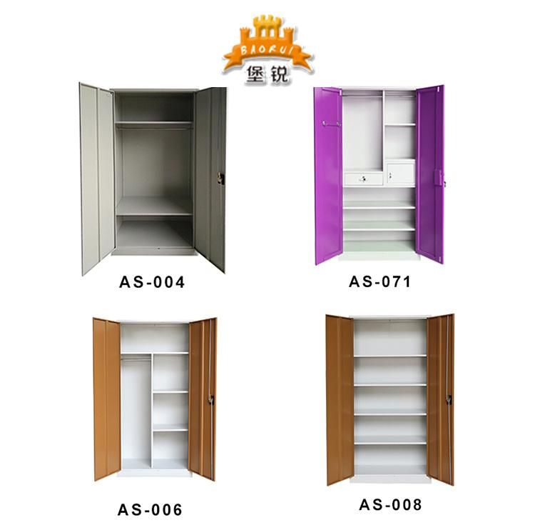 Steel Storage Wardrobe Clothes Cupboard
