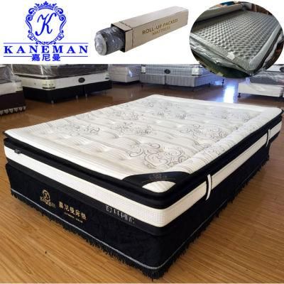 Home Furniture Pocket Coil Spring Mattress Queen Size Mattress