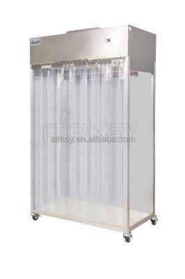 Airkey Stainless Steel Dust-Free Clean Wardrobe Laminar Flow Clothes Cabinet
