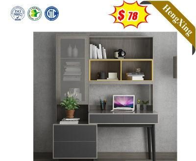 Chinese Home Living Room Furniture Economic Computer Standing Gaming Desk with Side Table