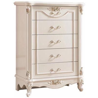 Wooden Drawer Chest in Optional Furniture Color for Bedroom Furniture Sets